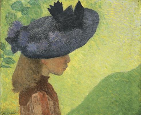 Maillol: Mademoiselle Faraill kalapban